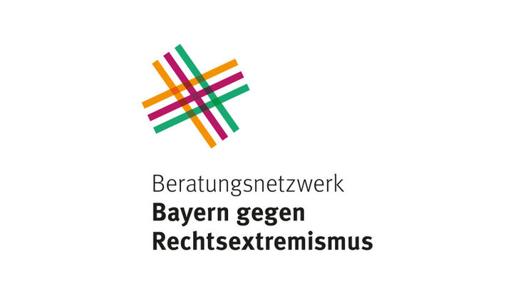 Das Logo des Beratungsnetzwerks Bayern gegen Rechtsextremismus. 