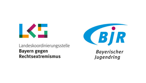 Das LKS- und das BJR-Logo nebeneinander. 